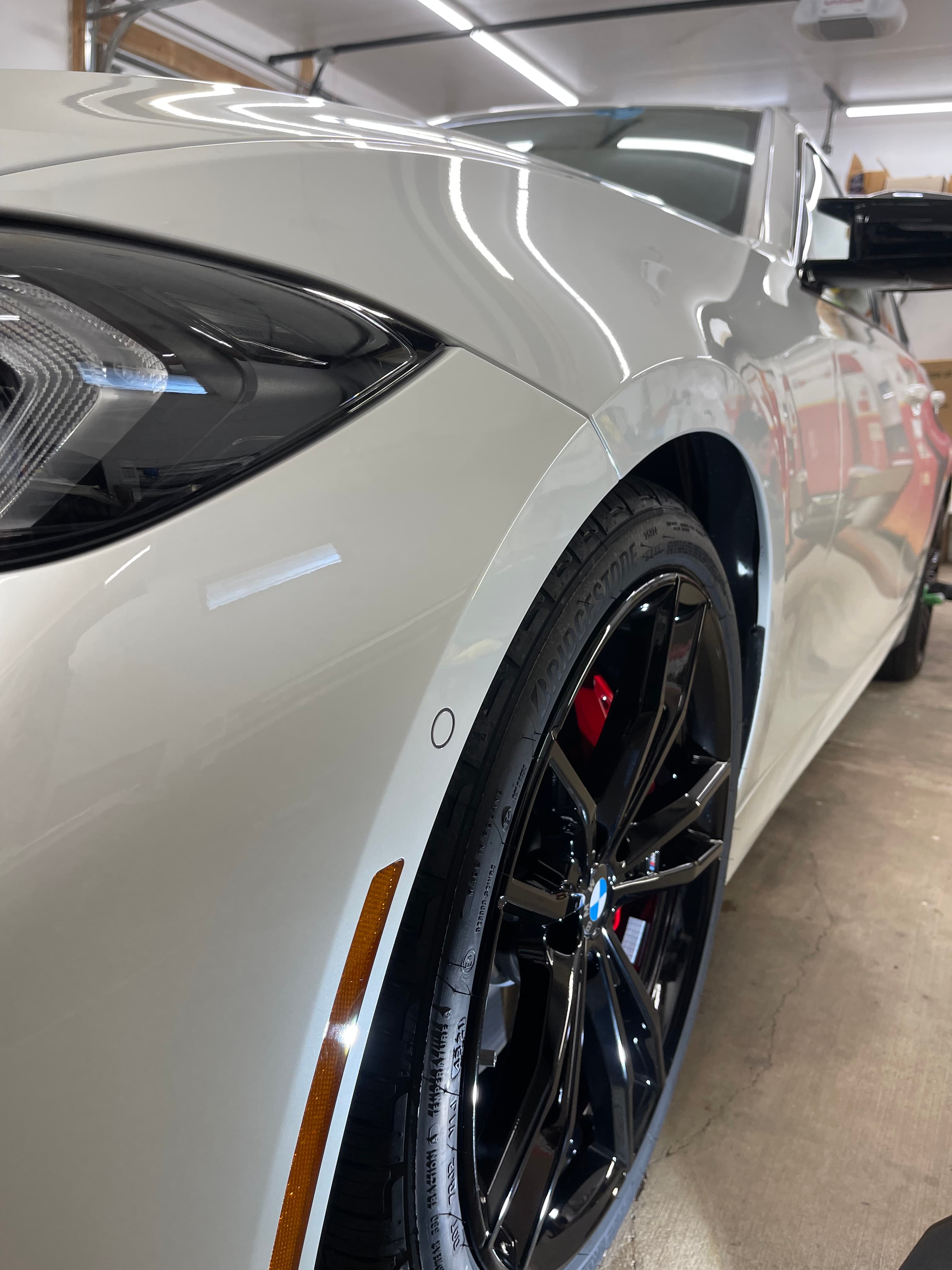 Ceramic-coated Rivian gloss detail