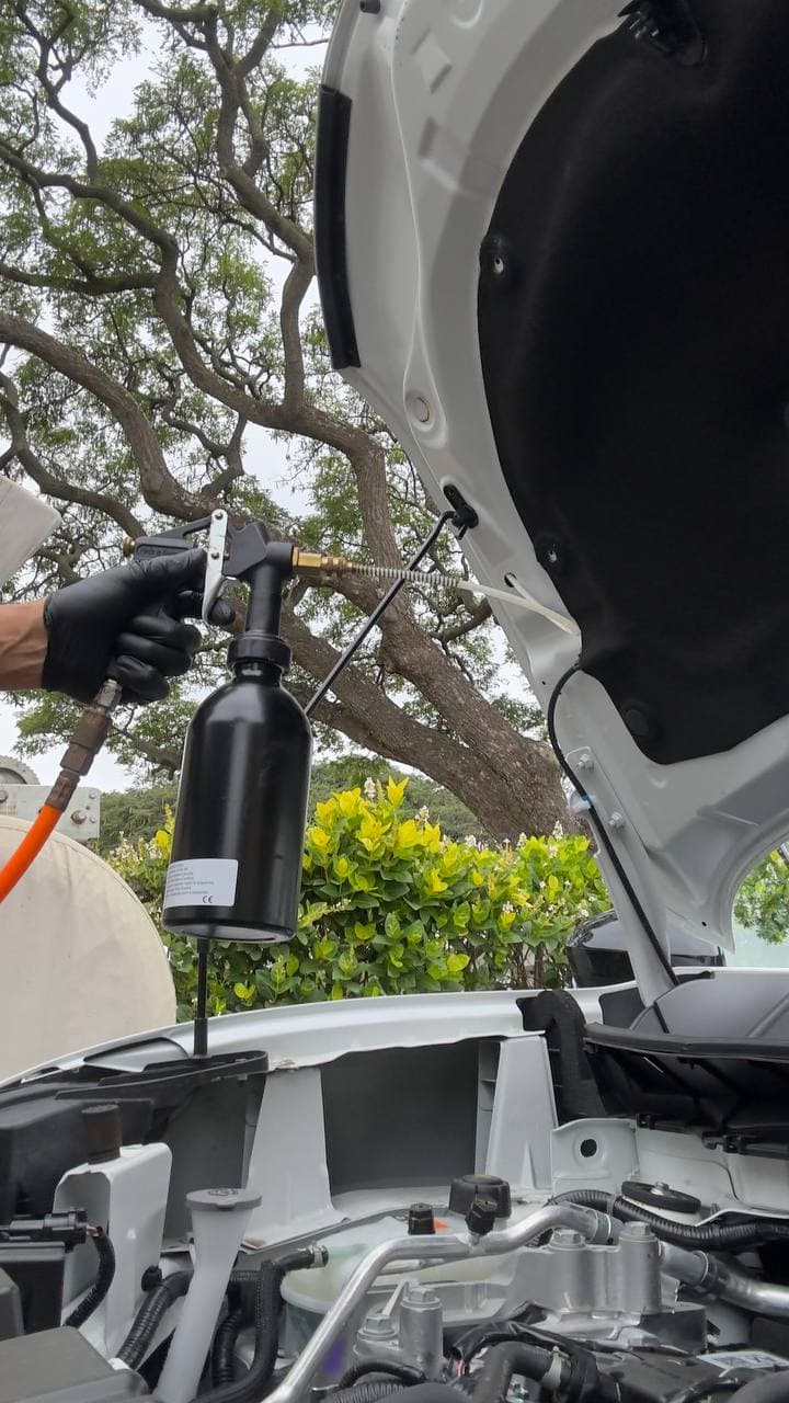 Professional rustproofing applied to Nissan Kicks — Custom Auto Accessories Oahu